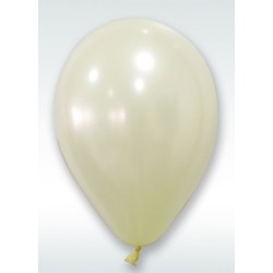 Ballon IVOIRE nacré diamètre 30cm (x 24)
