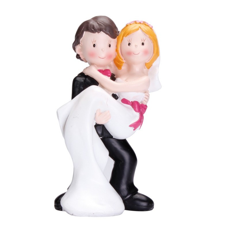 sujet gateau mariage couple maries porteur