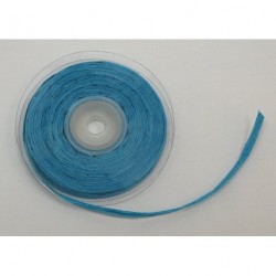 Raphia Turquoise Rouleau 25m