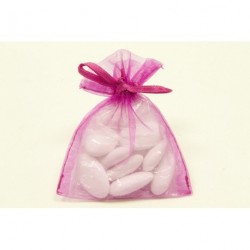 Sachet ORGANDI Fuchsia (x 10)