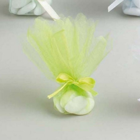 Tulles CRISTAL Vert Anis (x10 )