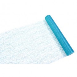 Chemin de Table Dentelle Turquoise