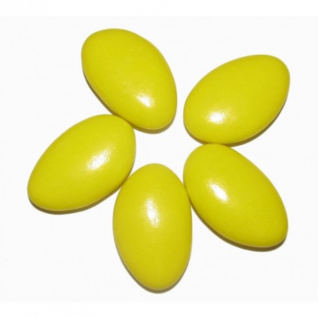 Dragées CHOCOLAT Jaune Brillant 1KG